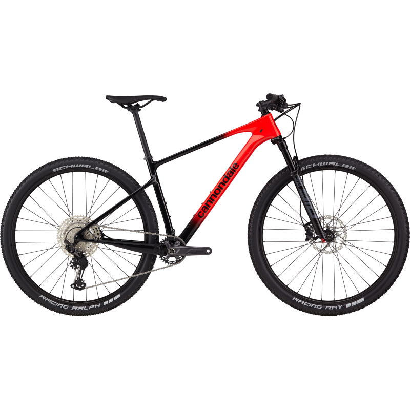 CANNONDALE SCALPEL HT4 NEGRA ROJA